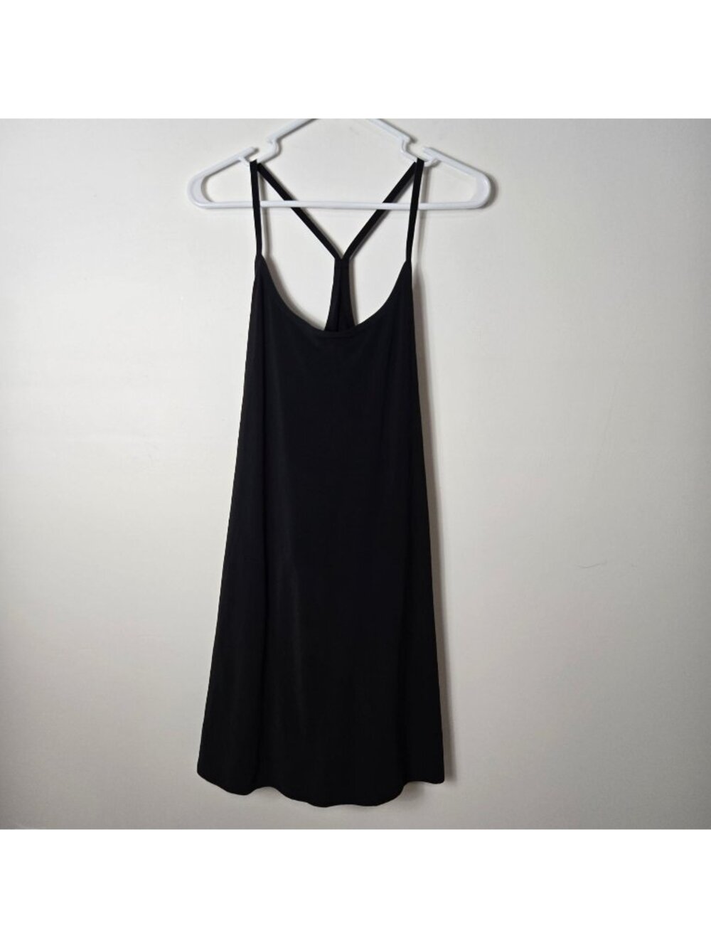 Outdoor Voices Size XL The Exercise Dress Black Built-In Shorts Nylon
